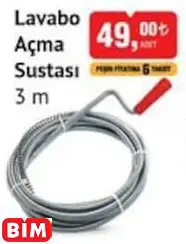 LAVABO AÇMA  SUSTASI